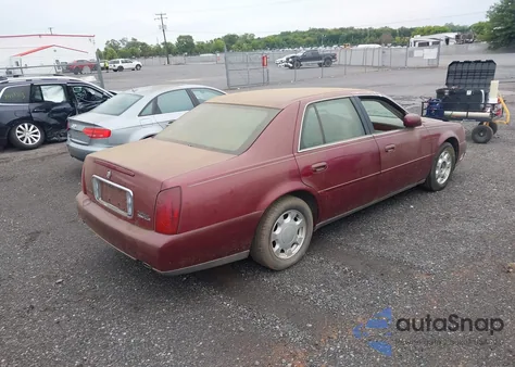 2000 Cadillac Deville Standard from USA, damaged, VIN 1G6KD54Y4YU223532